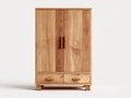 Kleiderschrank - Holz - 100x50x175 cm - Natur - modernes Design